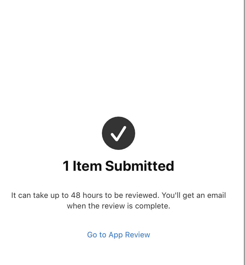 Aktif Pati Apple App Review submission proof