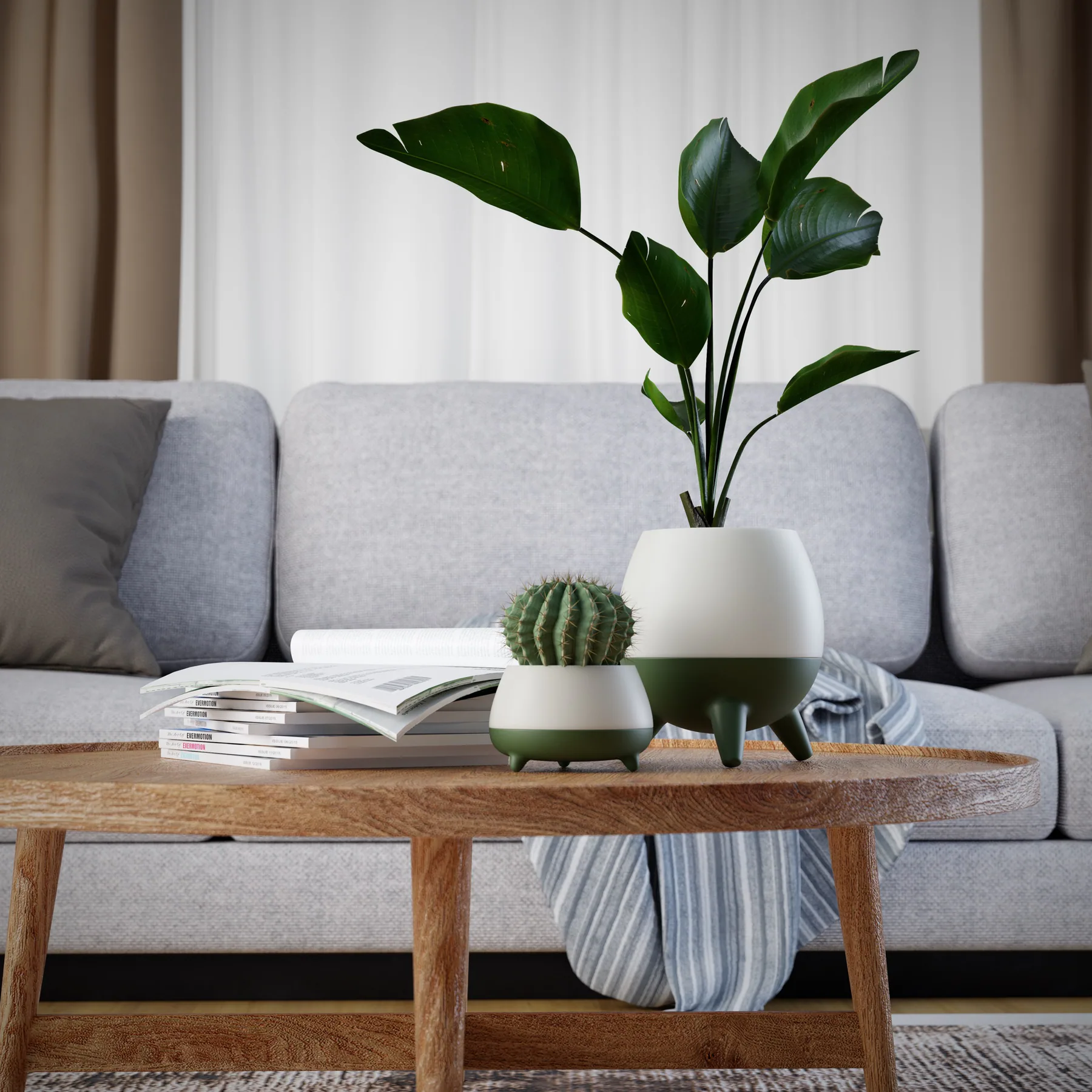 Ortho home product render