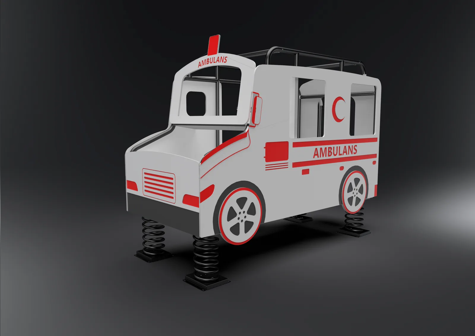 Ambulance play-product render