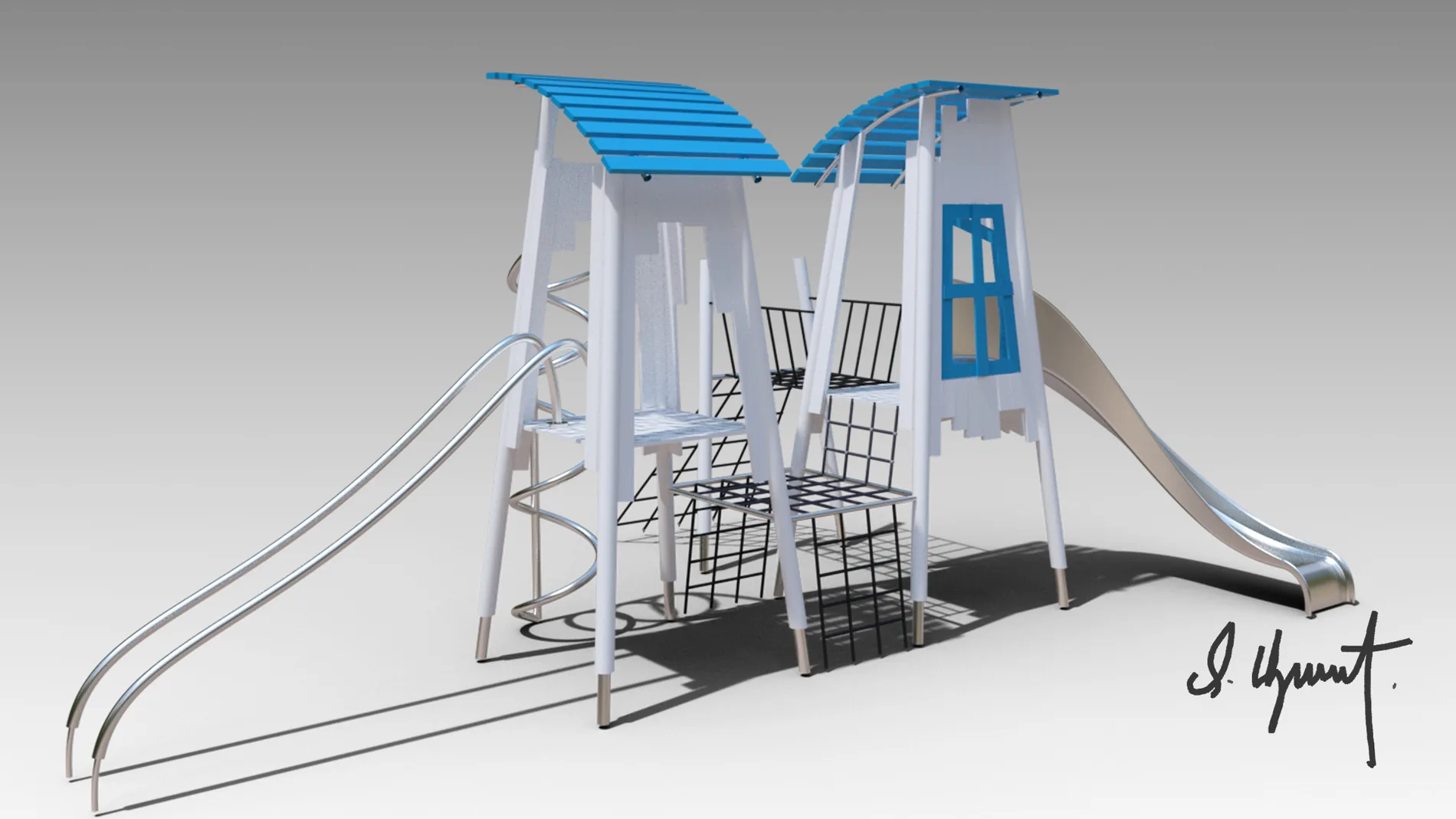 Bodrum play-system design render
