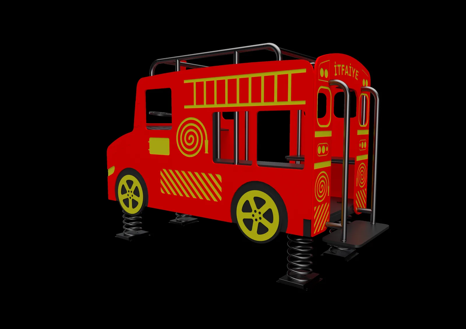 Firetruck play-product render
