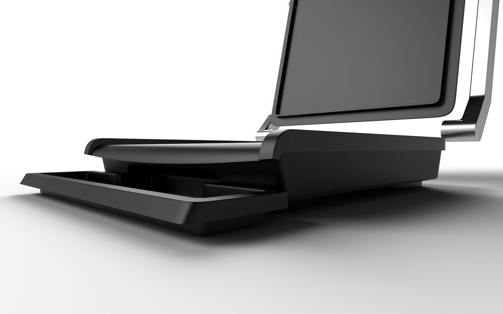 Plate, flow and grease tray · variant 2